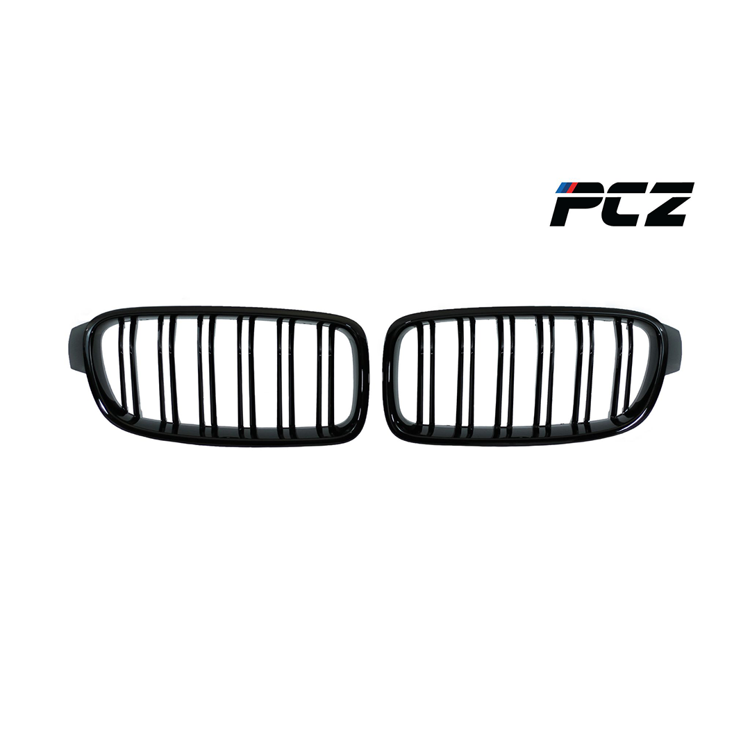 F30 Dual Grill Glossy Black