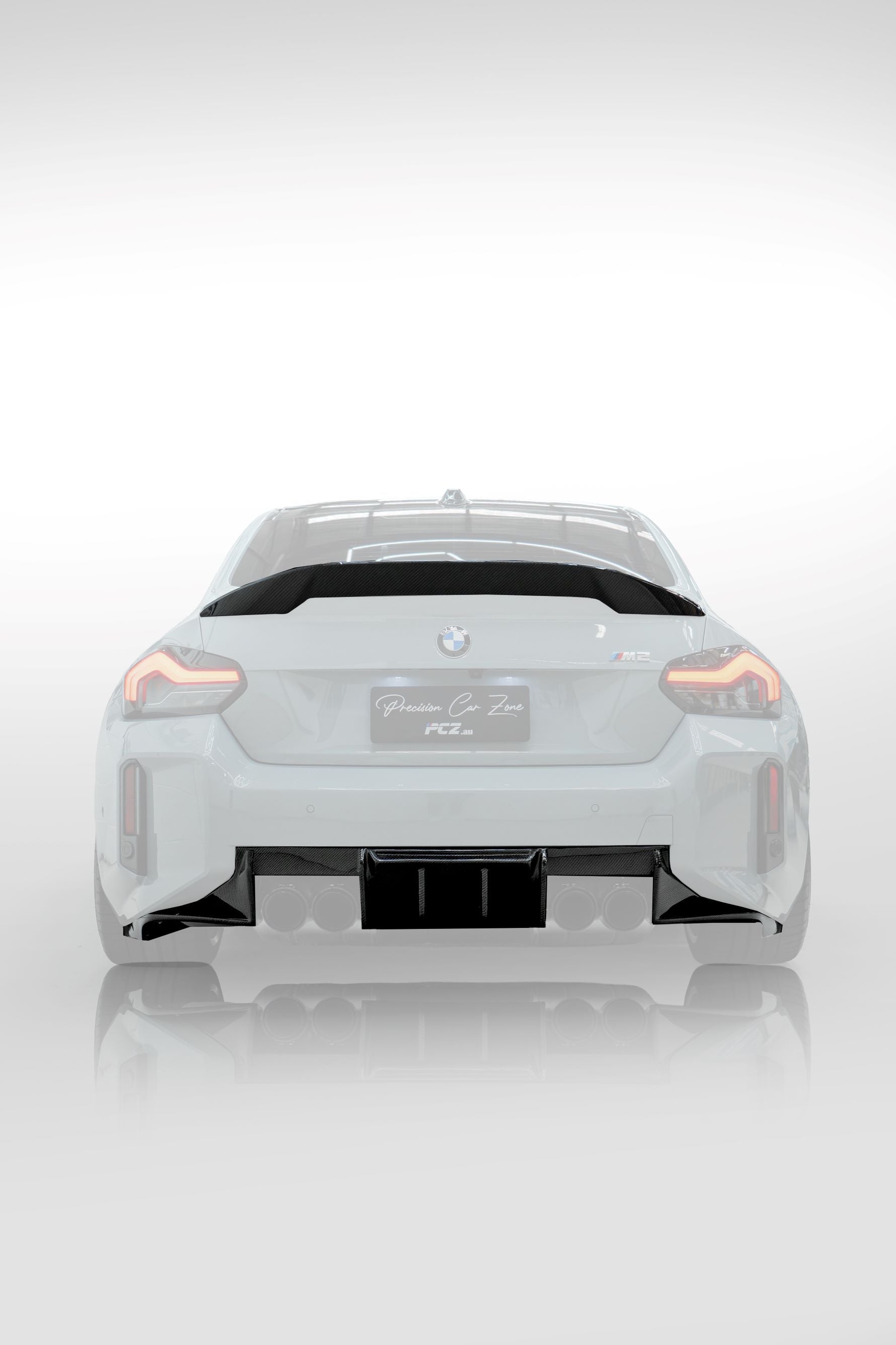 BMW G87 MHC-Performance Style Rear Diffuser — Pre-Preg Dry Carbon