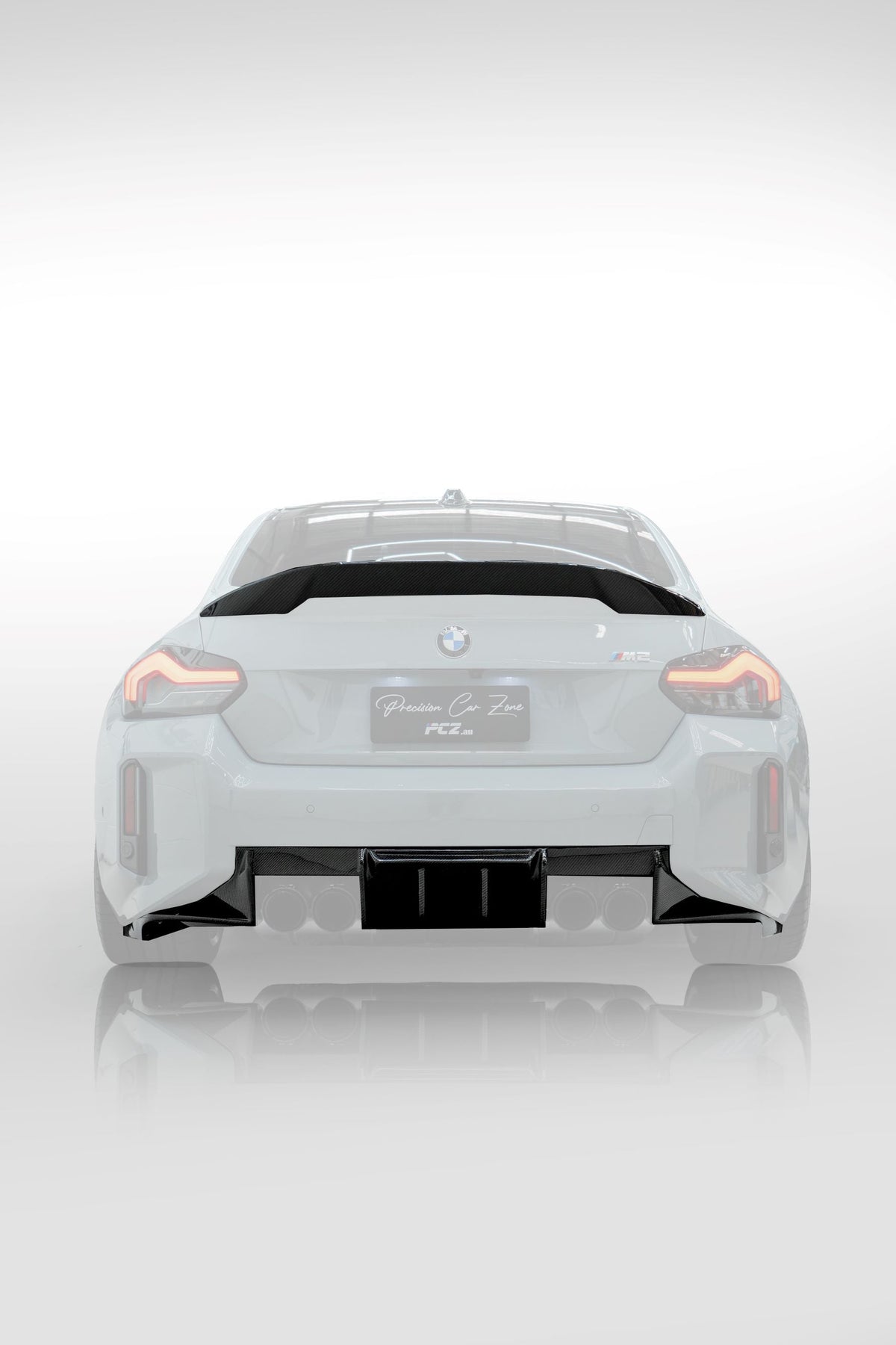 BMW G87 M2 MHC Carbon Aero Kit - MHC-Performance Style dry carbon rear diffuser