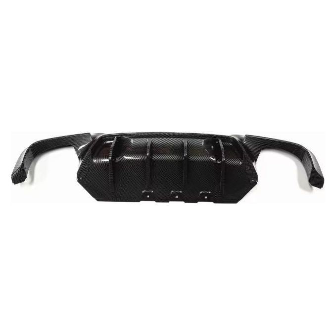 F10 Competition-Style Diffuser (Quad Exhaust) Carbon Look