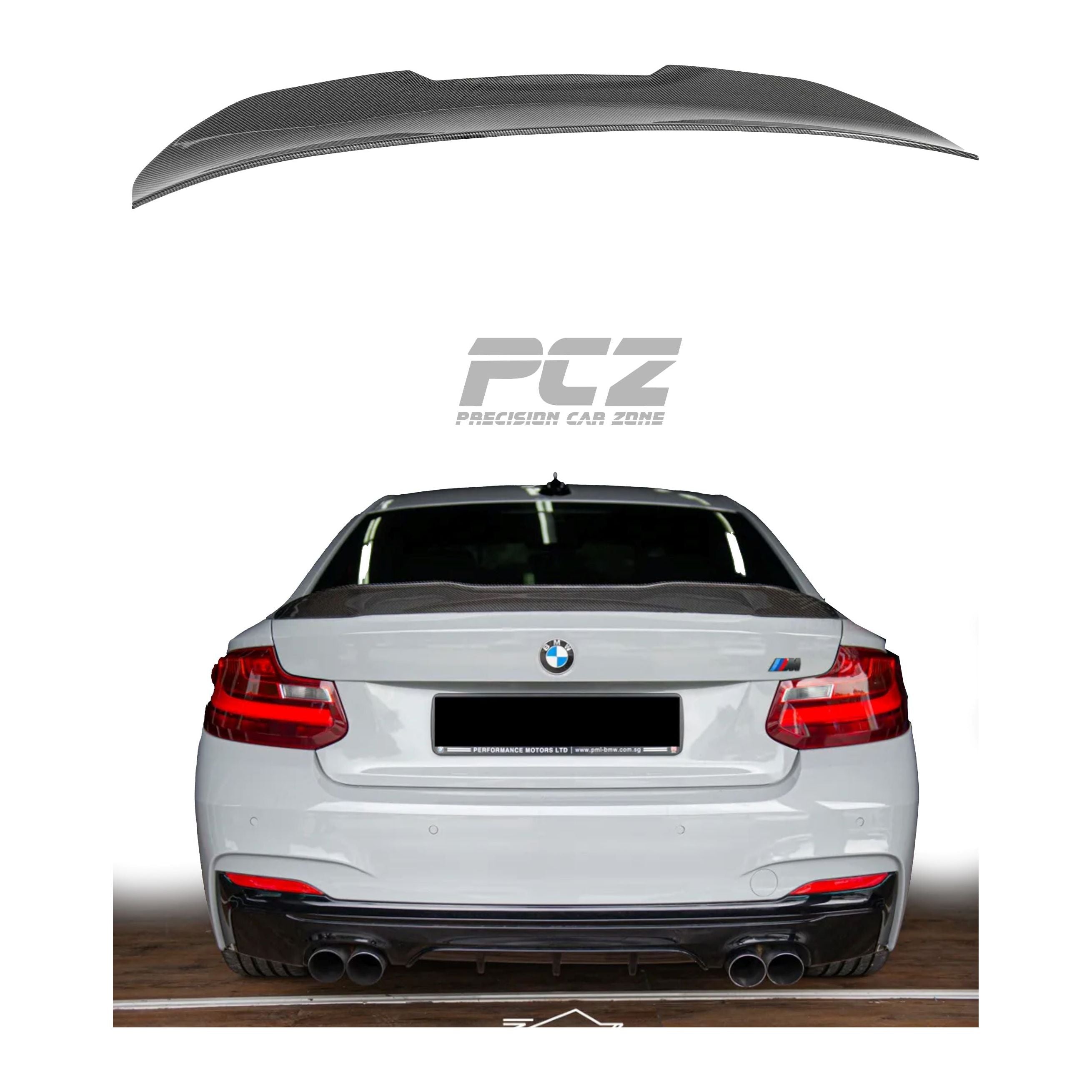 F87/F22/F23 PSM -Style Spoiler Carbon Fiber