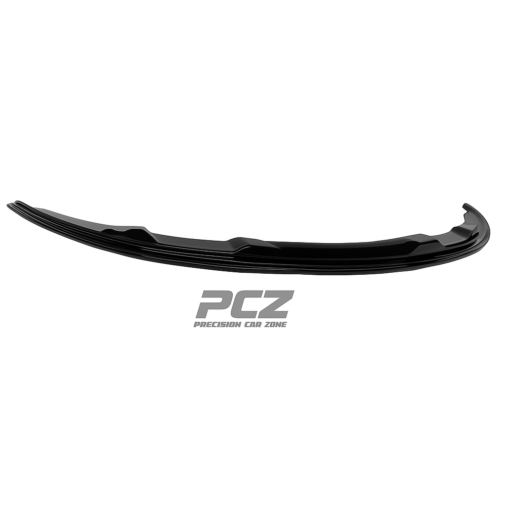 BMW E90 LCI R-Style Front Lip Glossy Black