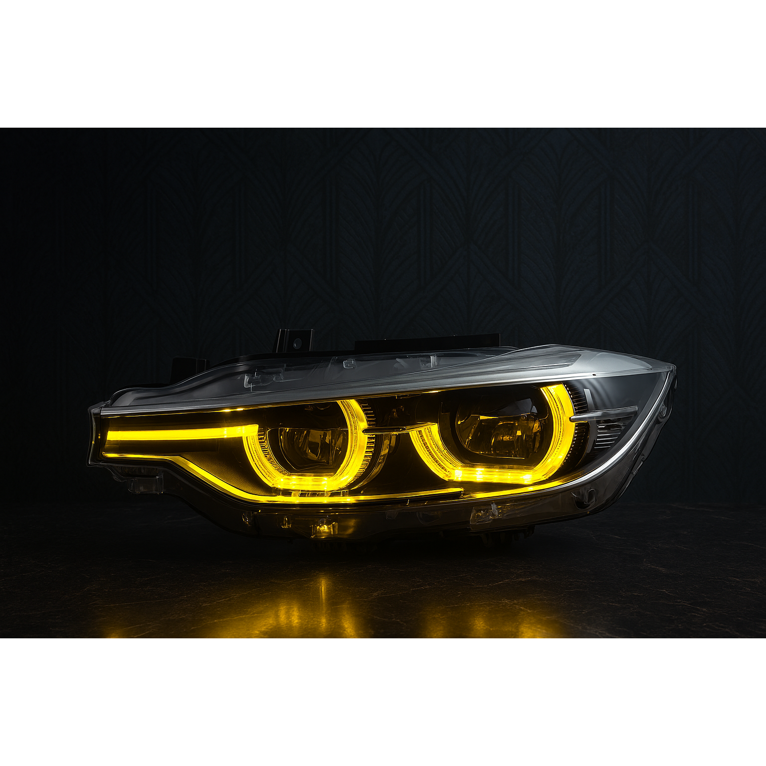 BMW F30 Pre-LCI (2012–2015) Headlight Upgrade – Dual Colour White/Yellow (Xenon)