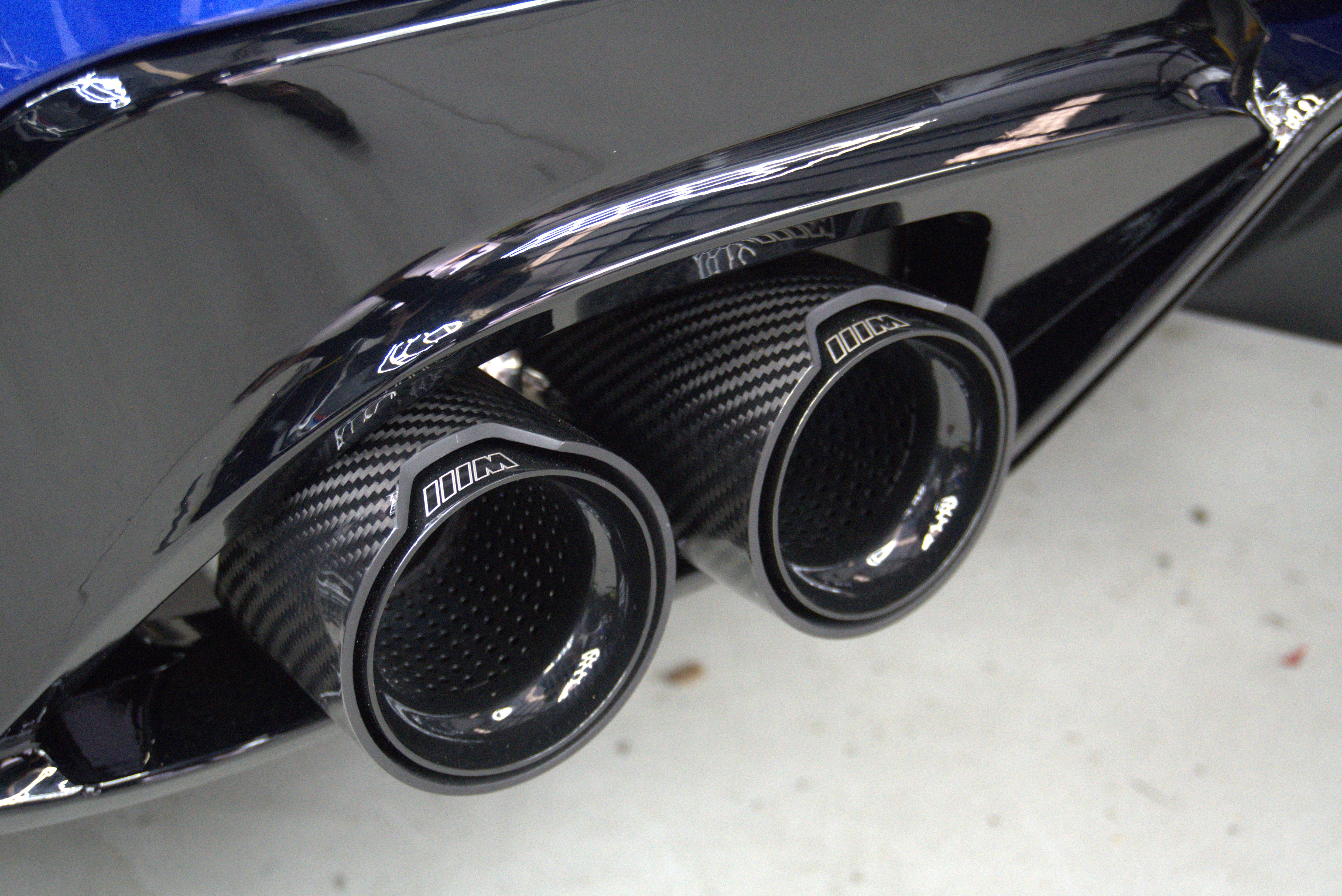 BMW G20 M340i Y-Type Forged Carbon Exhaust Tips